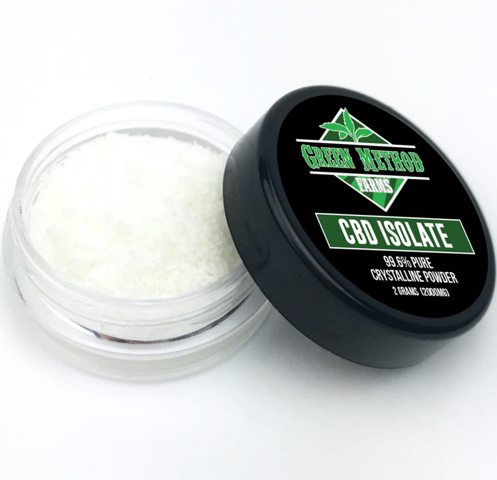 CBD Isolate - High Purity Crystalline Powder From Hemp